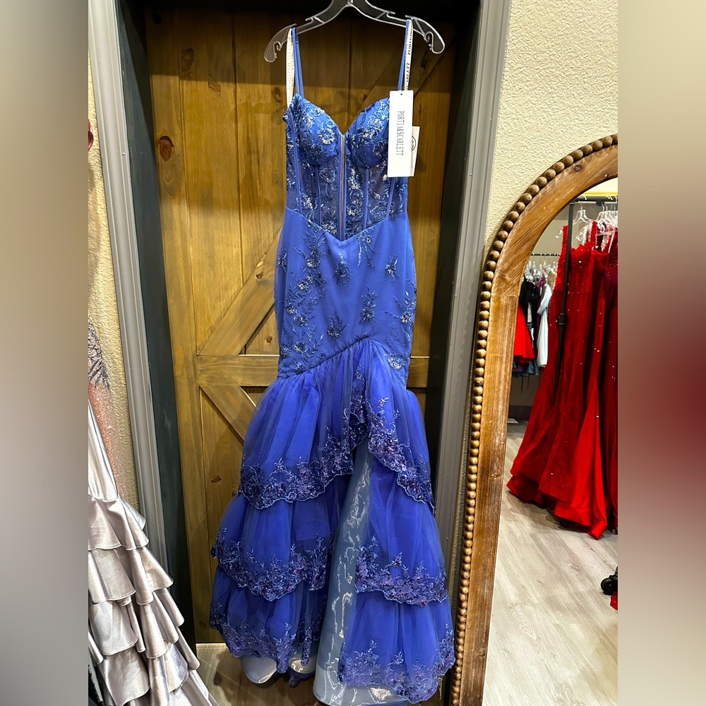 NEW Purple Portia & Scarlett Prom Dress Size 4